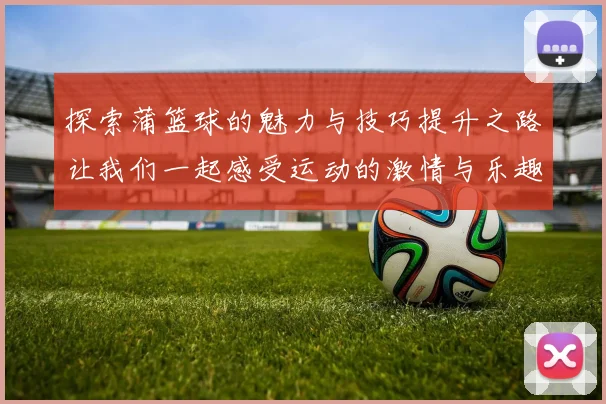 探索蒲篮球的魅力与技巧提升之路让我们一起感受运动的激情与乐趣